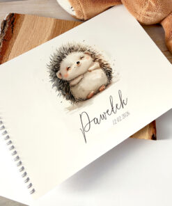 Personalizowany album dla dziecka z imieniem jezyk